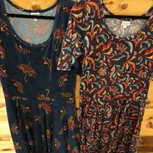 LuLaRoe Nicole 2x Lot